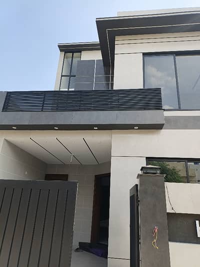 5 Marla Double Story Brand New House For Sale In Khayban E Amin L Block , House Back Park