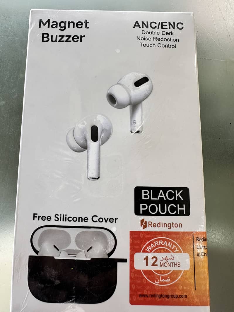 Wireless Magnet Buzzer earbuds touch control. 1