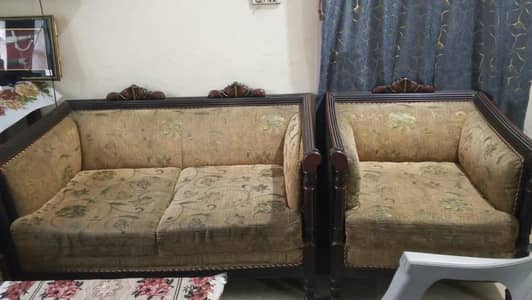 6 seater sofa set - Used, Good Condition, Handmade
