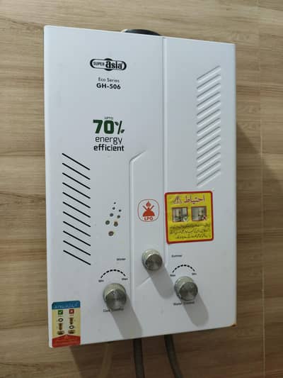 Super Asia Instant LPG gas geyser