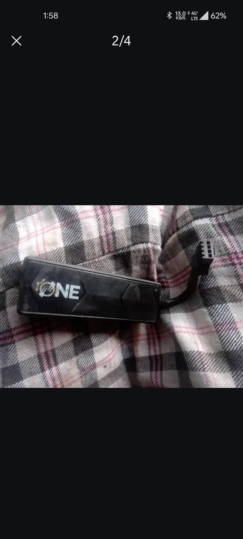 one tracker. . 1