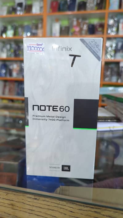 Infinix Note 60 8/256 Company Packed