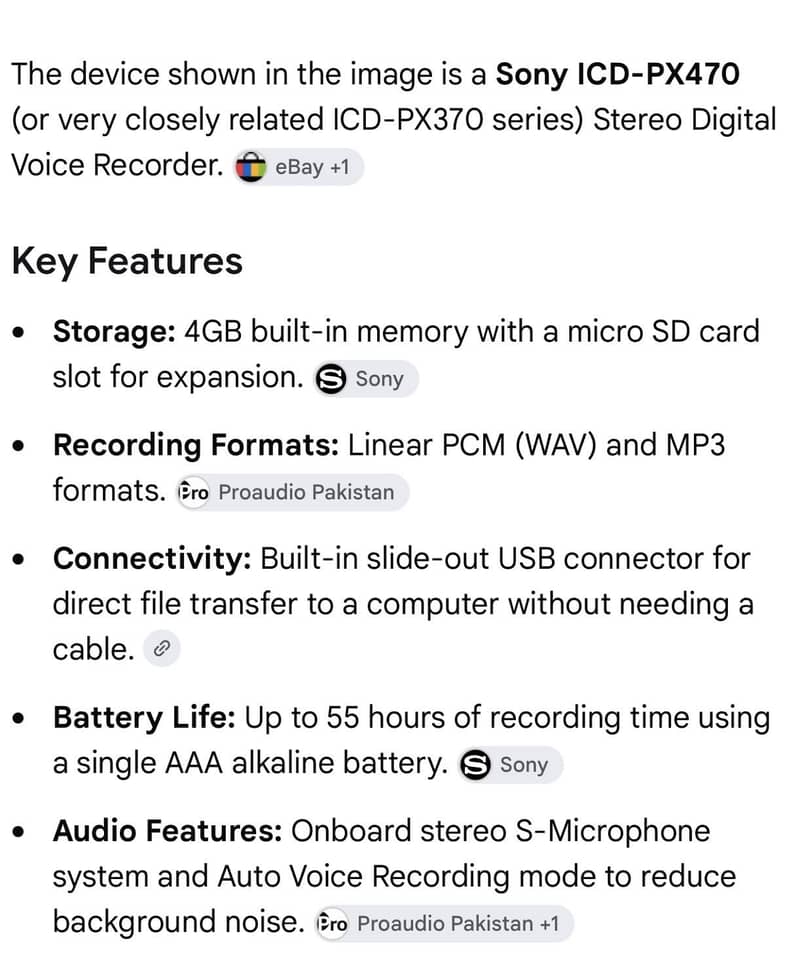 Sony Recorders 3
