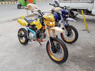 50cc dert bike brand new delivery all Pakistan atv quad