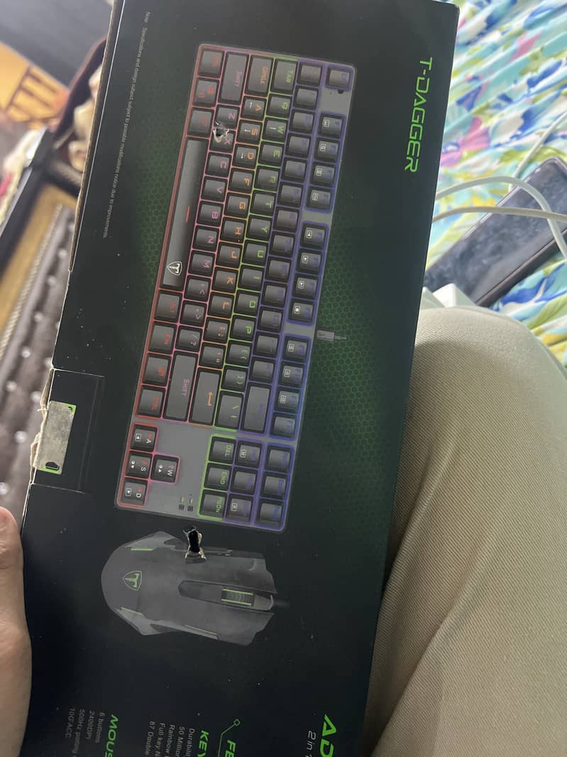 Mechanical keyboard T-dagger  advanced force 1
