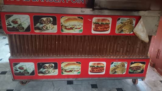 Burger counter