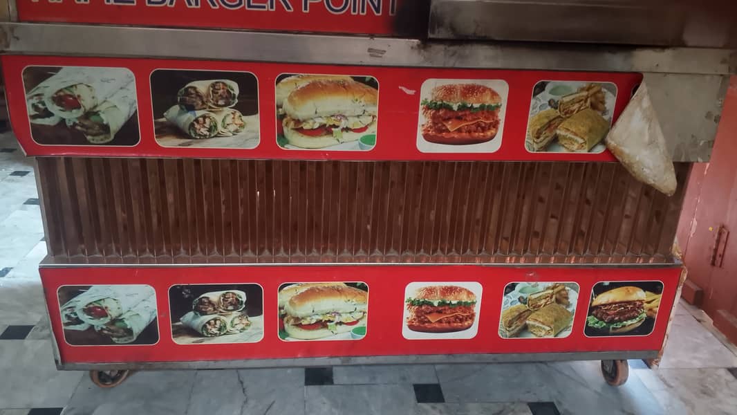 Burger counter 0