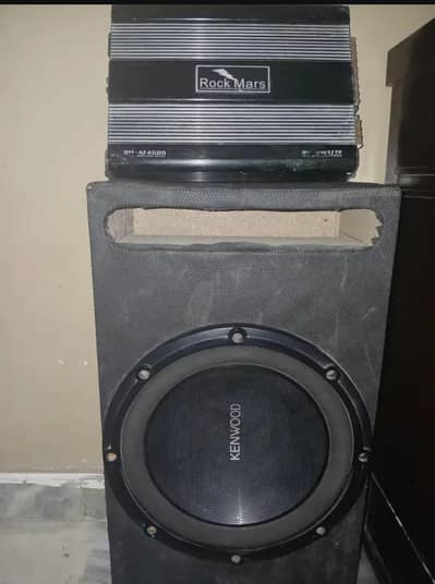 AMP AND WOOFER