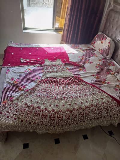 Bridal Lehanga 1 time used in good condition