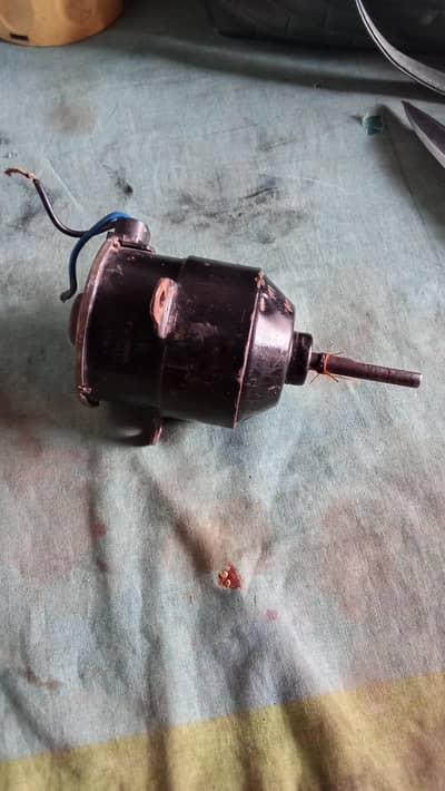 12V DC Solar Fan Motor – Copper Winding – Excellent Working Condition