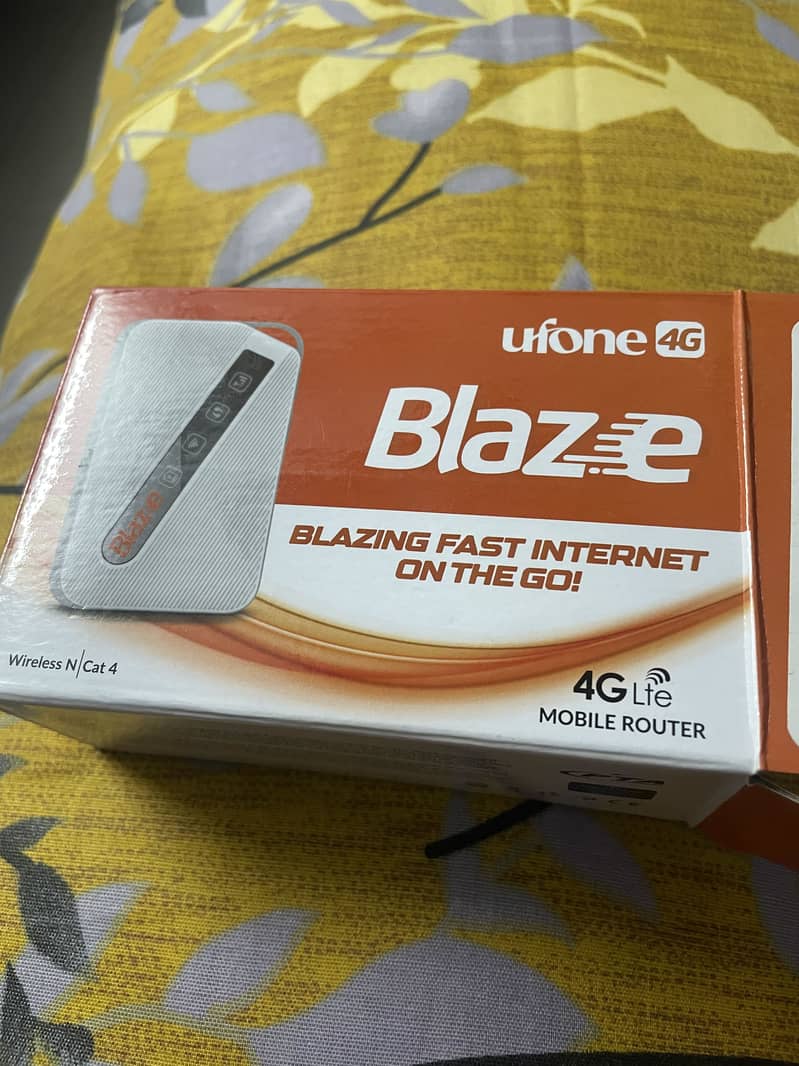 Ufone blaze internet device 0