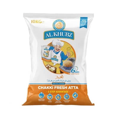 Al Khubz Wheat Atta 10 kg "Chakki Atta" Available for whole sale rate