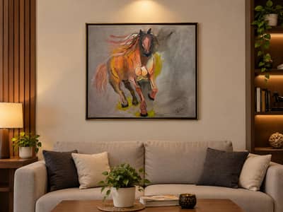 horse painting
