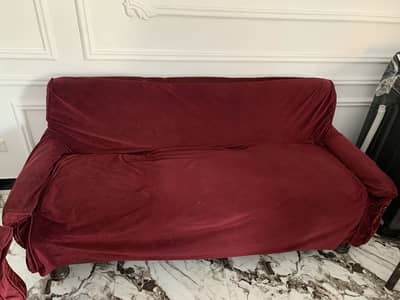 Sofa Set 5 seaters + Shokez + Almari+ Divider