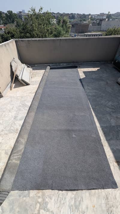 Grey Synthetic Carpet