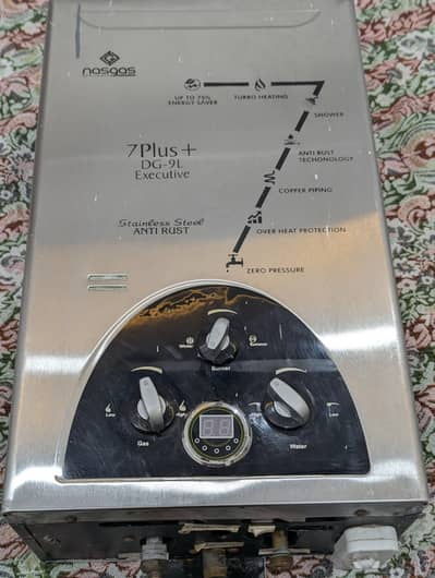 Nasgas instant gas geyser fully functional