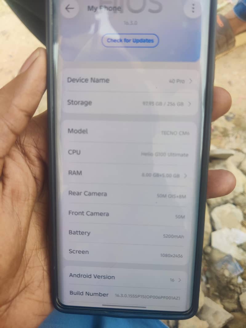 Tecno CAMON 40 Pro 4