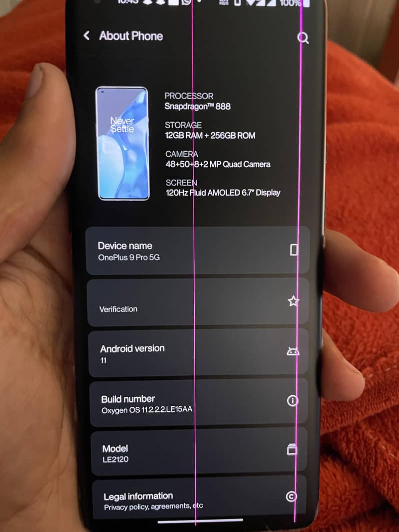 One Plus 9 Pro 3