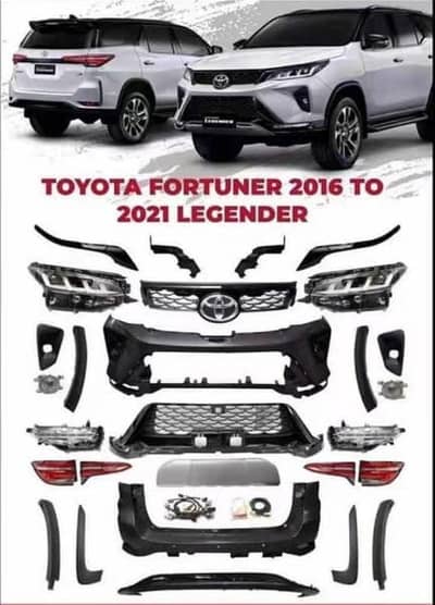 Toyota Fortuner sigma 4 Conversion kit Legender