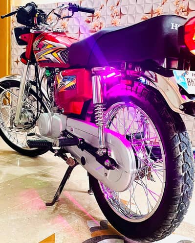 Honda 125 21 midel with dubel samaan