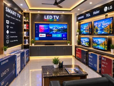 43 inch Samsung,TCL Smart 4k LED TV 3. years warranty O3O882O898O