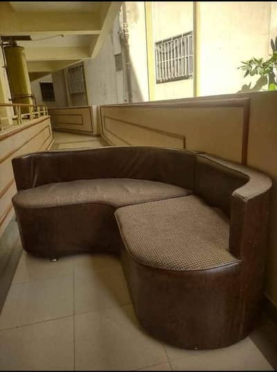5 seater round sofa set