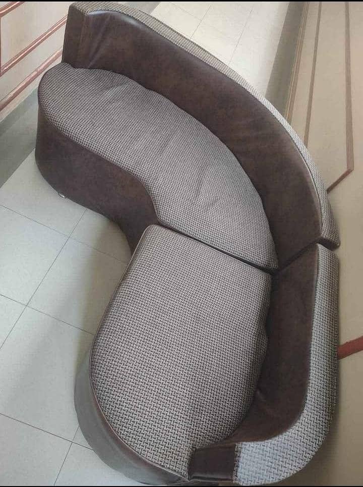 5 seater round sofa set 2