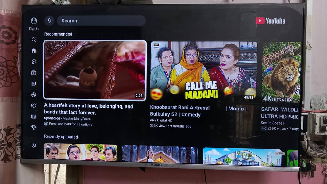 Samsung smart cloud TV 7