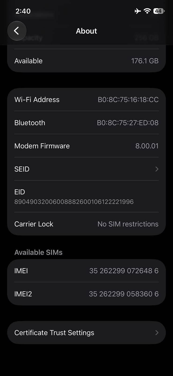 iPhone 12 Pro 256GB 6