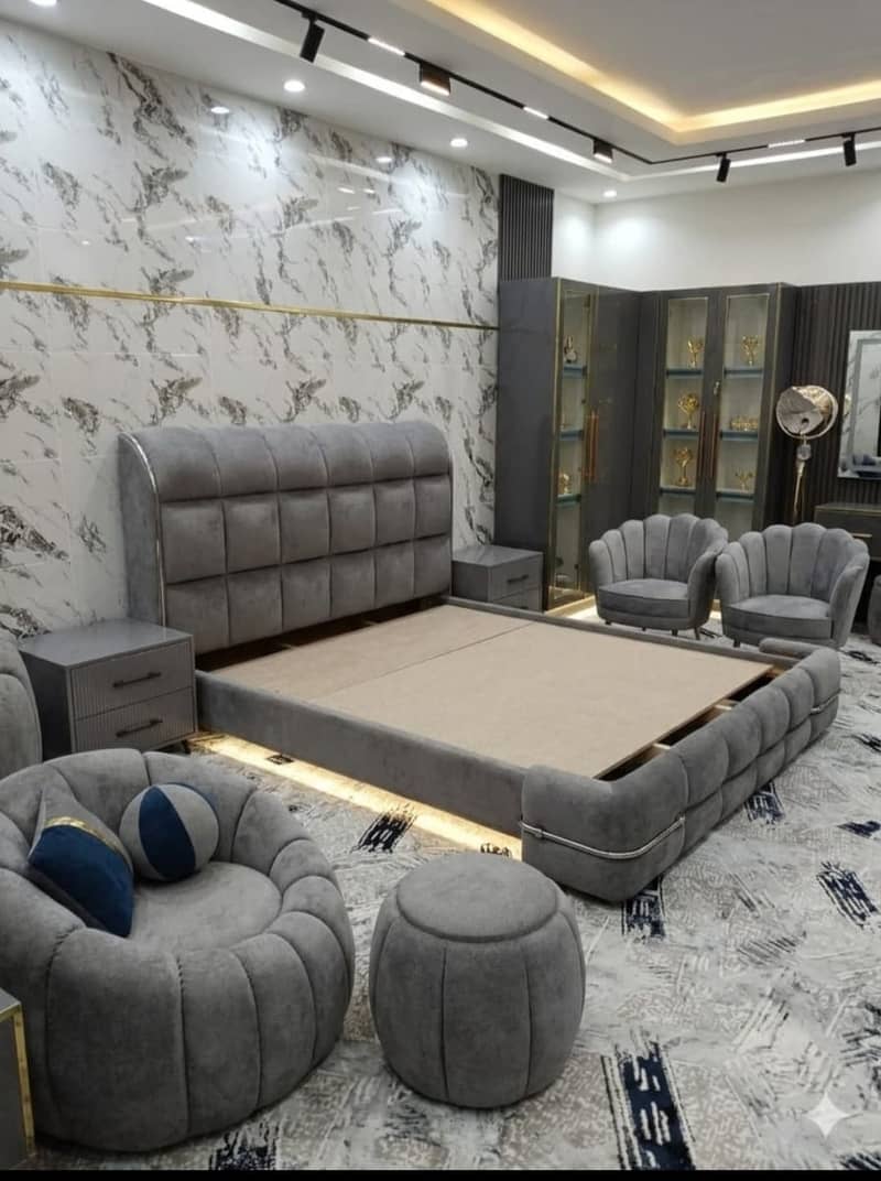 Bubble bed - King size bubble bed-Stylish bubble bed- Bed designs 1