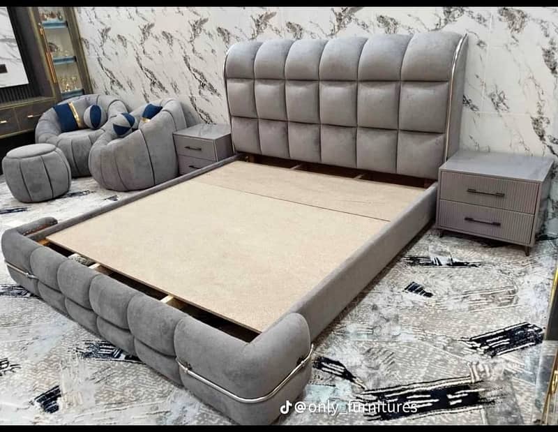Bubble bed - King size bubble bed-Stylish bubble bed- Bed designs 6