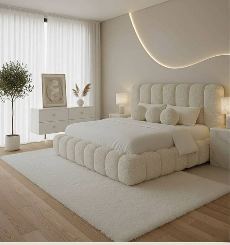 Bubble bed - King size bubble bed-Stylish bubble bed- Bed designs 13