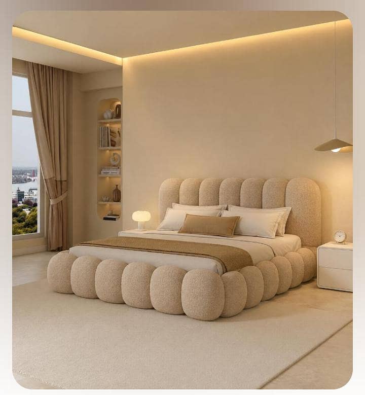 Bubble bed - King size bubble bed-Stylish bubble bed- Bed designs 16