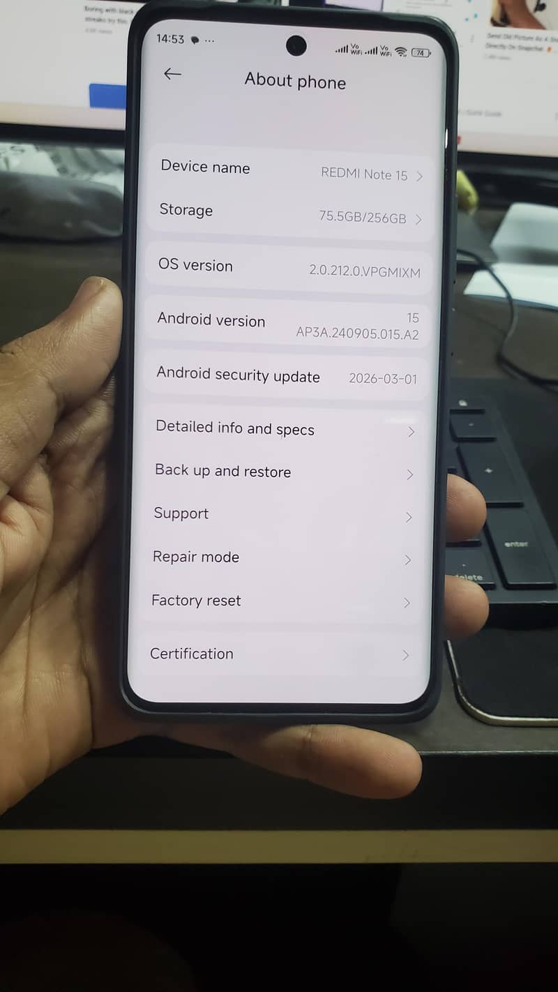 Xiaomi Redmi Note 15 3