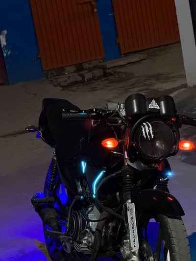 yamha ybr fully modified is for sale