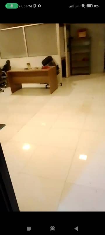 Office for rent at Pechs block 6 near to shahra e faisal karachi