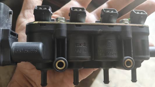 CNG/LPG 4-Cylinder Injector Rail with Bosch Sensor
