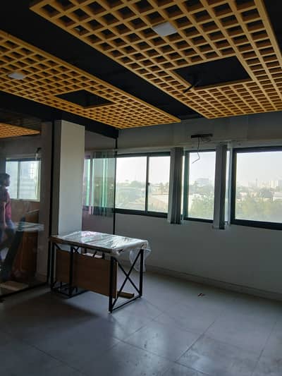 Semi furnished office available on rent
