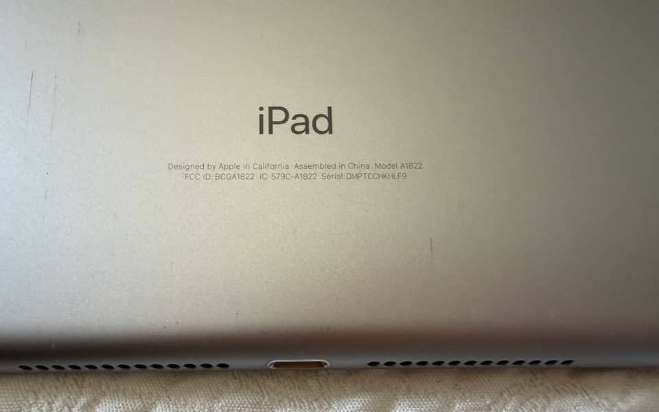 iPad 5th Gen 4