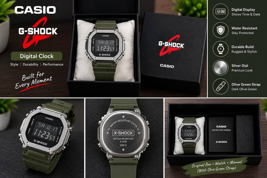 Casio Digital Watch 3