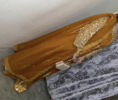 long frock with Ada work sleves