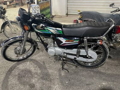 Honda CG 125 Model 2023  complete docoments cplc clear no work