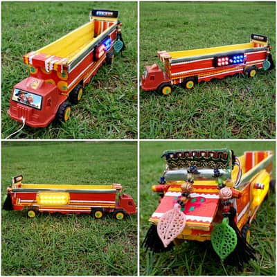 Handmade Mini Truck with LED Lights