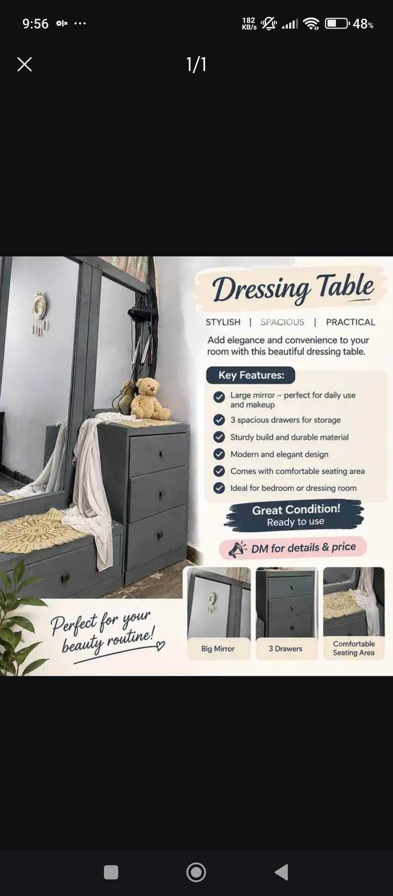 dressing table 0