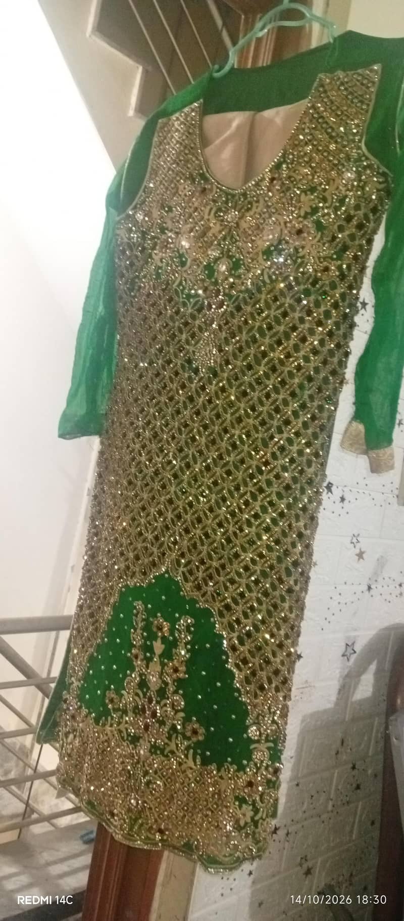 fancy cutwork dress 0