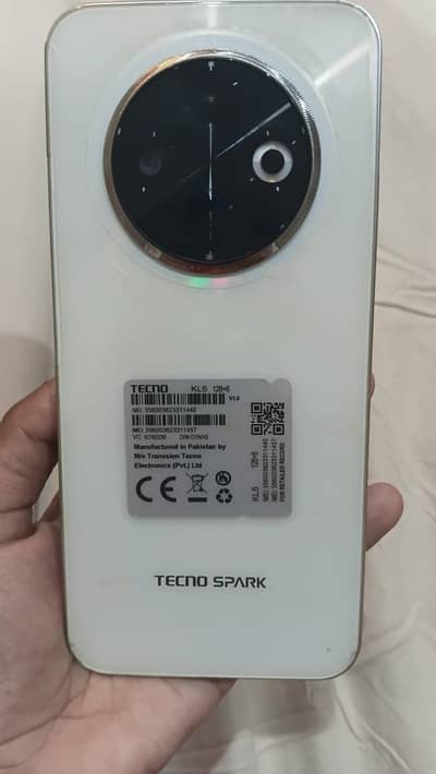Tecno Spark 30C White – 10/10 Condition