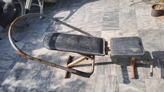 Ab Crunch Exercise Bench / Abdominal Roller Machine