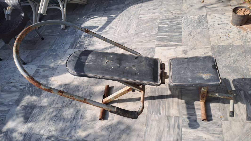 Ab Crunch Exercise Bench / Abdominal Roller Machine 0
