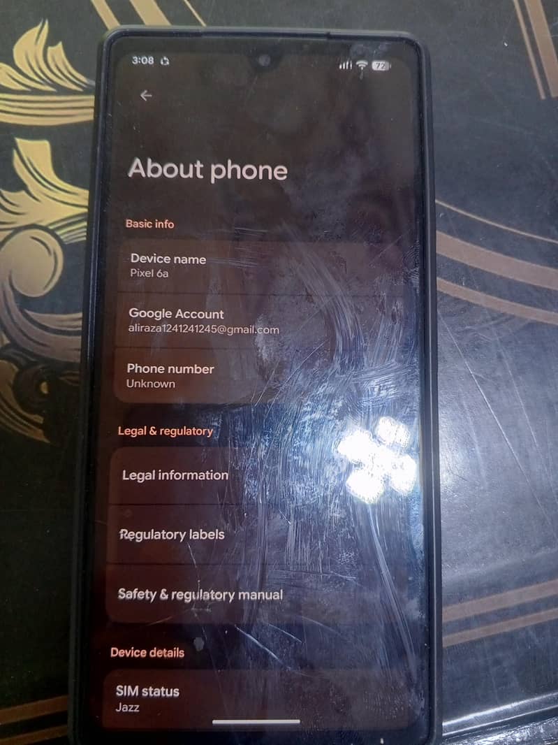 Google Pixel 6a 5