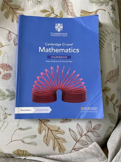 Maths olevel couse book